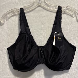 Wacoal Basic Beauty Full Figure Seamless Underwire Bra 34DD Black NWT 855192